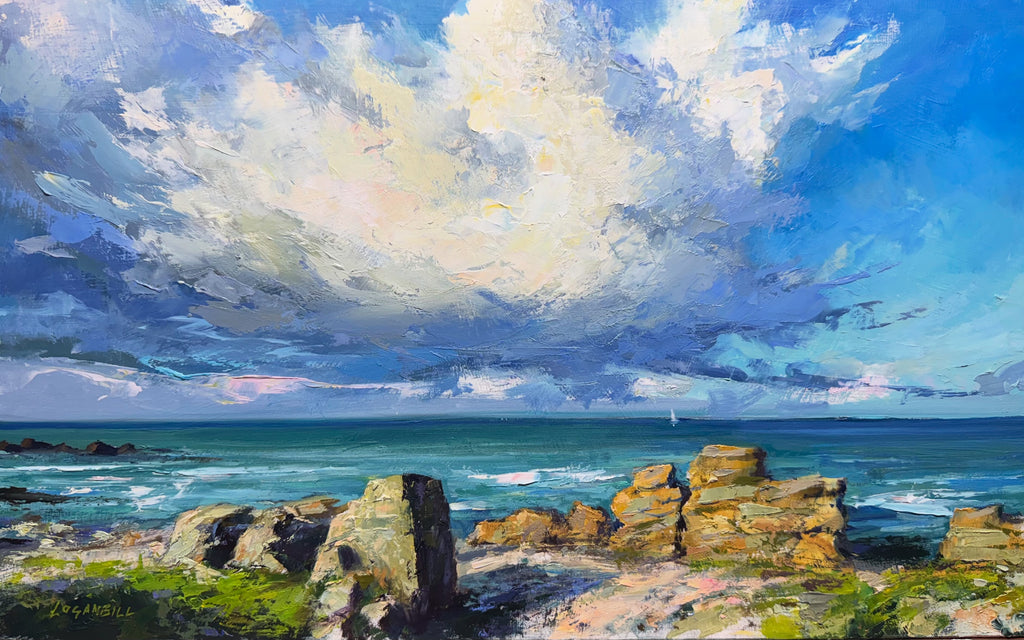 Atlantic Reach, 10x16" oil