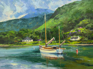 May Colours 14x18" oil